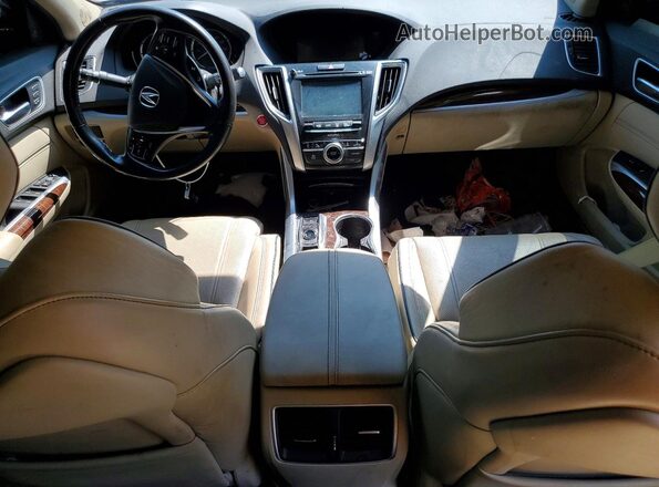 19UUB2F59JA003194 2018 ACURA TLX Черный Вид панели приборов