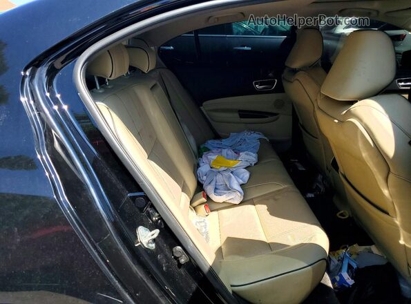 19UUB2F59JA003194 2018 ACURA TLX Черный Вид задних сидений