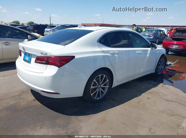 19UUB2F75HA006301 2017 ACURA TLX Белый Задняя правая четверть