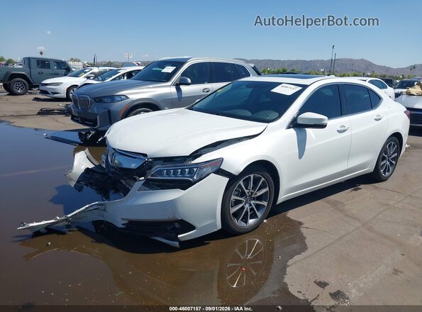 19UUB2F75HA006301 2017 ACURA TLX Белый Передняя левая четверть
