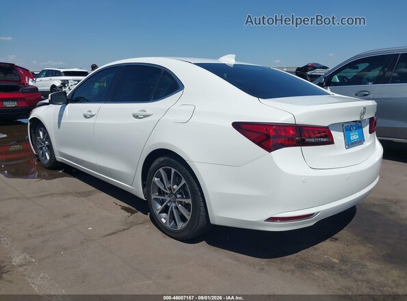 19UUB2F75HA006301 2017 ACURA TLX Белый Задняя левая четверть