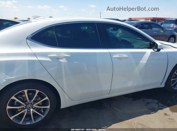 19UUB2F75HA006301 2017 ACURA TLX Белый Вид задней части салона