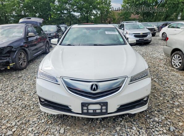 19UUB2F76GA002305 2016 ACURA TLX White წინა ხედი