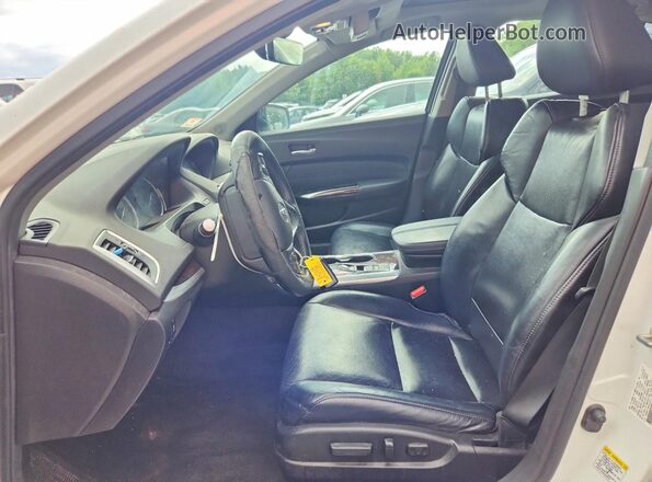 19UUB2F76GA002305 2016 ACURA TLX White წინა სალონის ხედი