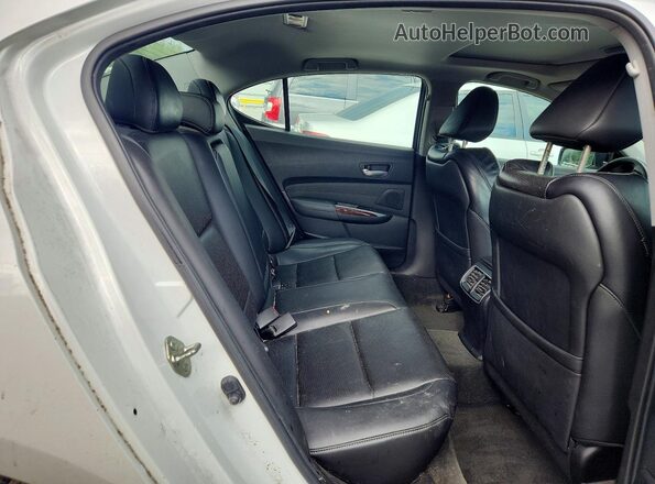19UUB2F76GA002305 2016 ACURA TLX White უკანა სავარძლების ხედი