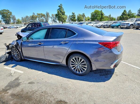 19UUB2F77JA002854 2018 ACURA TLX Gray Задня ліва чверть