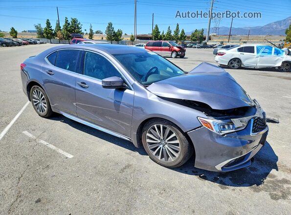 19UUB2F77JA002854 2018 ACURA TLX Gray Передня права чверть