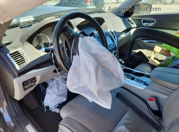 19UUB2F77JA002854 2018 ACURA TLX Gray Вид панелі приладів