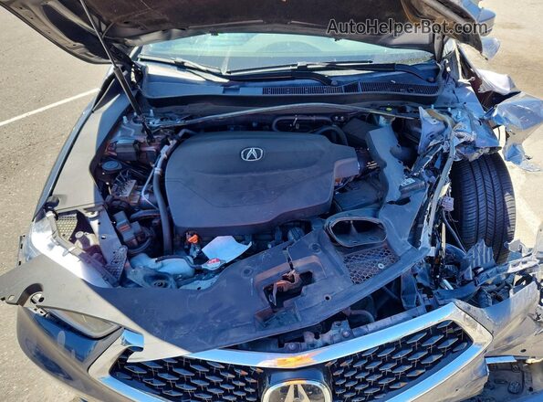 19UUB2F77JA002854 2018 ACURA TLX Gray Вид задньої частини салону