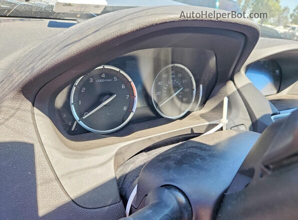 19UUB2F77JA002854 2018 ACURA TLX Gray Вид щитка приладів