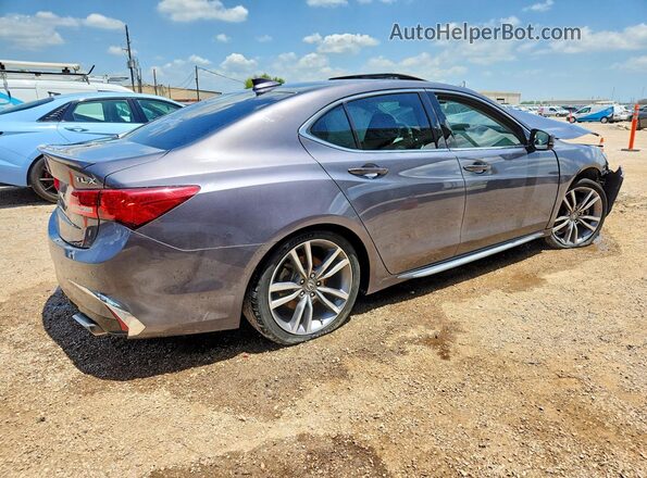 19UUB2F82KA007311 2019 ACURA TLX Угольный Задняя правая четверть