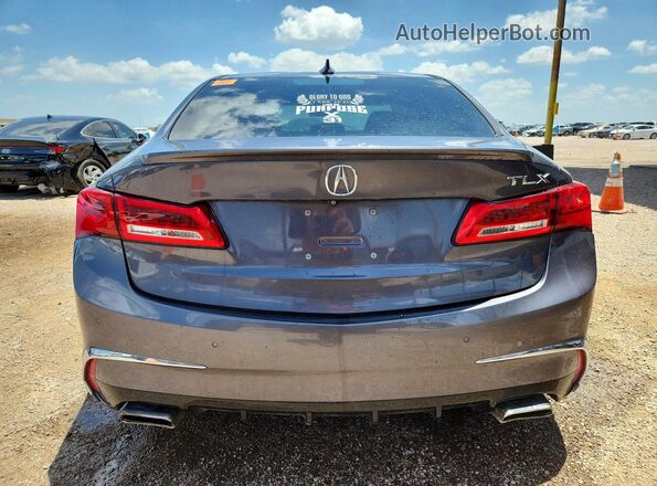 19UUB2F82KA007311 2019 ACURA TLX Угольный Вид сзади