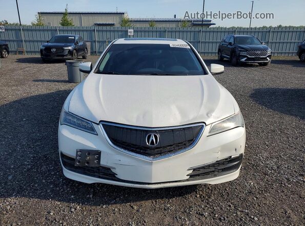 19UUB3F39HA800530 2017 ACURA TLX Белый Вид спереди