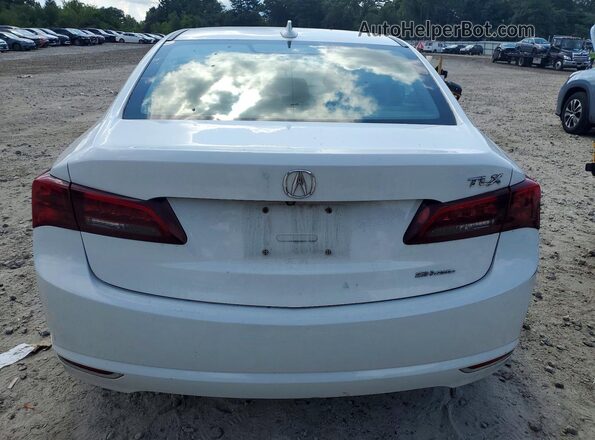 19UUB3F55GA002655 2016 ACURA TLX White უკანა ხედი