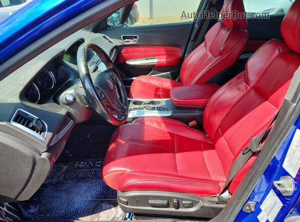 19UUB3F67LA800190 2020 ACURA TLX Blue Вид салону спереду