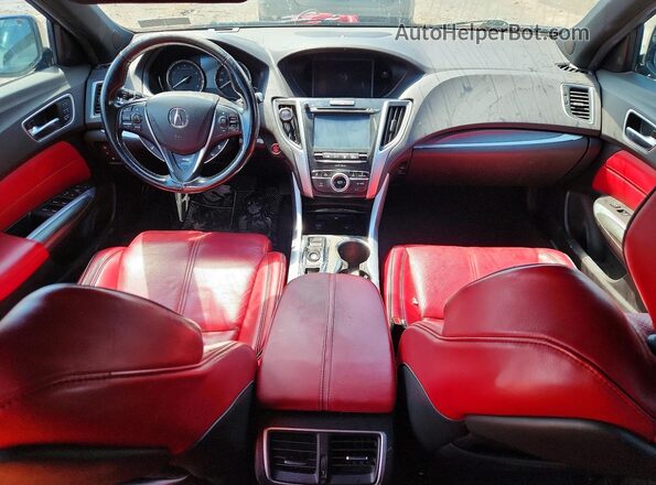 19UUB3F67LA800190 2020 ACURA TLX Blue Вид панелі приладів