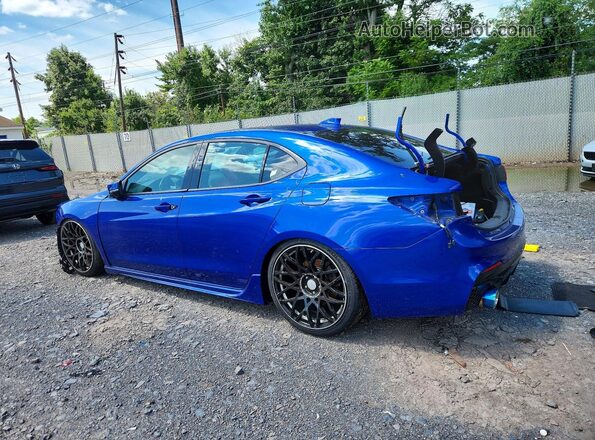 19UUB3F67LA800190 2020 ACURA TLX Blue Задня ліва чверть