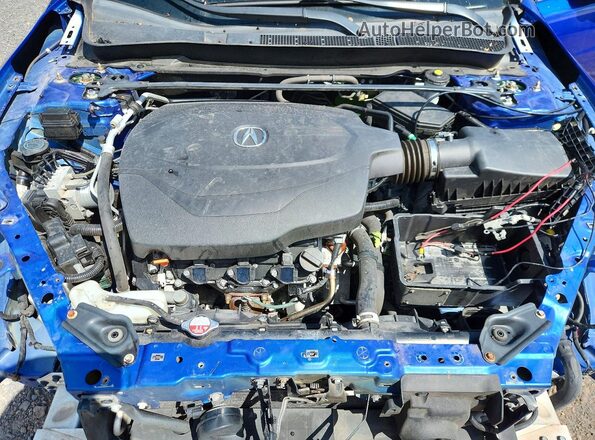 19UUB3F67LA800190 2020 ACURA TLX Blue Вид задньої частини салону