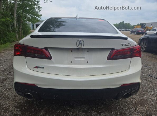 19UUB3F6XKA802594 2019 ACURA TLX White Вид ззаду
