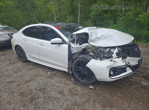 19UUB3F6XKA802594 2019 ACURA TLX White Передня права чверть