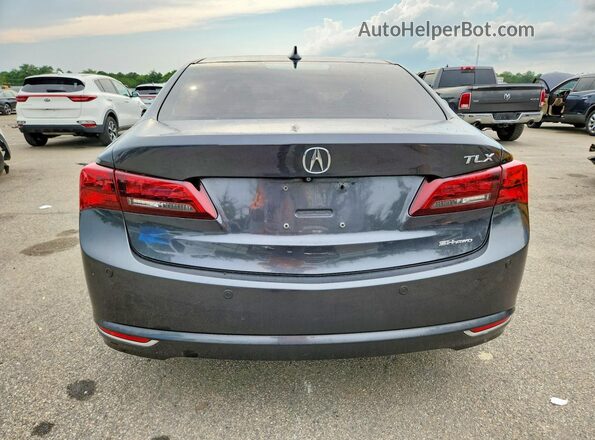 19UUB3F72GA000136 2016 ACURA TLX Gray უკანა ხედი