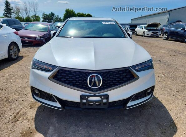 19UUB3F80LA800968 2020 ACURA TLX Белый Вид спереди