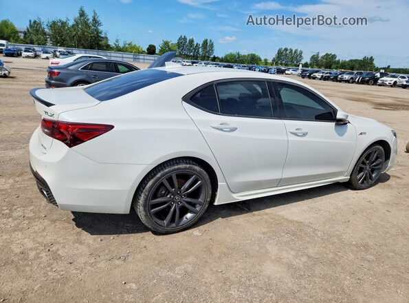 19UUB3F80LA800968 2020 ACURA TLX Белый Задняя правая четверть