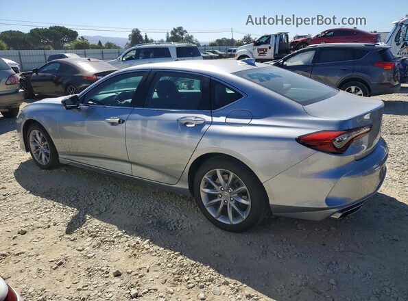 19UUB5F35MA015508 2021 ACURA TLX Silver Tył lewy