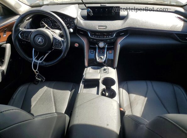 19UUB5F35MA015508 2021 ACURA TLX Silver Widok deski rozdzielczej
