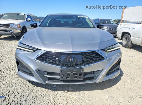 19UUB5F35MA015508 2021 ACURA TLX Silver Widok z przodu