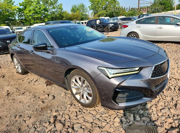 19UUB5F38MA007385 2021 ACURA TLX Gray Передня права чверть