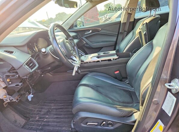 19UUB5F38MA007385 2021 ACURA TLX Gray Вид салону спереду