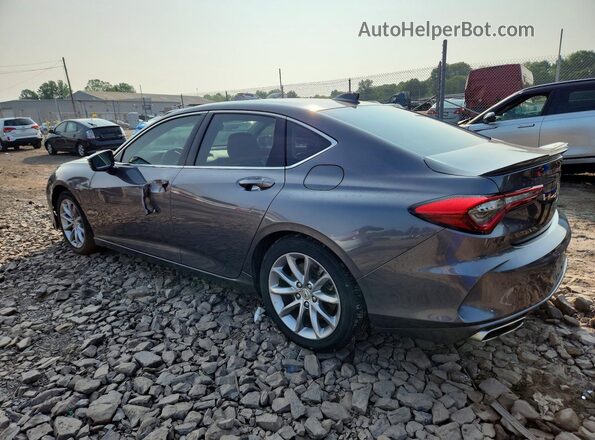 19UUB5F38MA007385 2021 ACURA TLX Gray Задня ліва чверть