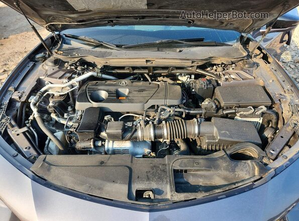 19UUB5F38MA007385 2021 ACURA TLX Gray Вид задньої частини салону