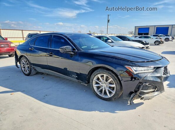 19UUB5F3XMA016587 2021 ACURA TLX Black Przód prawy
