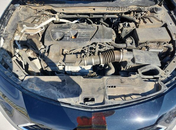 19UUB5F3XMA016587 2021 ACURA TLX Black Widok wnętrza z tyłu