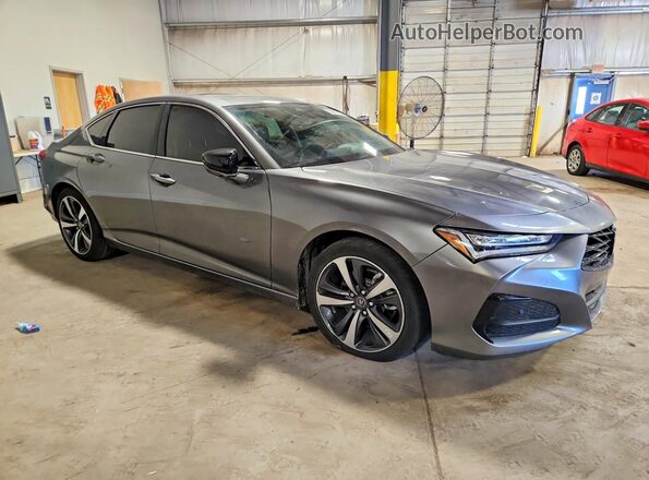 19UUB5F43SA000205 2025 ACURA TLX Gray Przód prawy