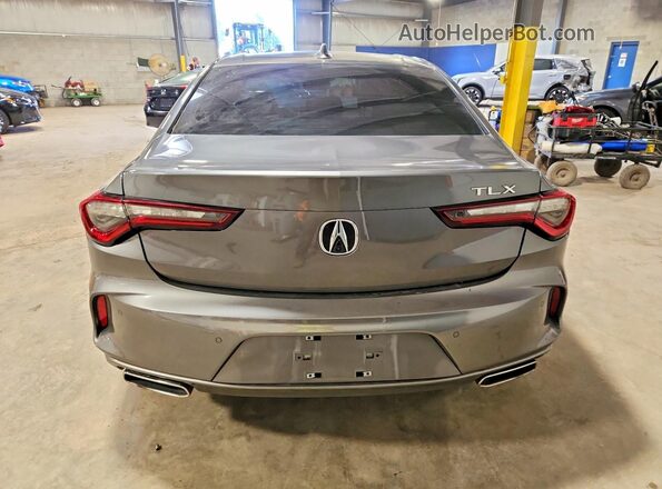 19UUB5F43SA000205 2025 ACURA TLX Gray Widok z tyłu