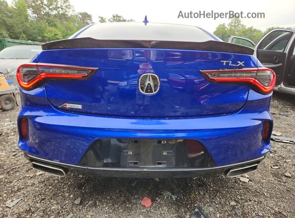 19UUB5F54MA008079 2021 ACURA TLX Синий Вид сзади