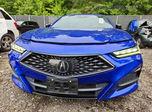 19UUB5F54MA008079 2021 ACURA TLX Синий Вид спереди