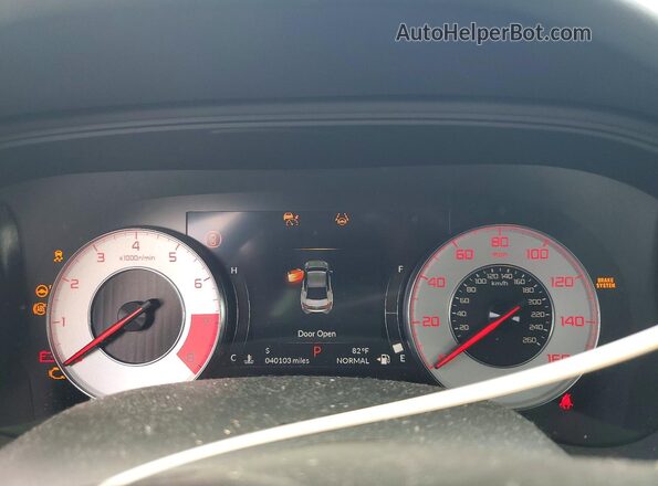 19UUB5F56NA004665 2022 ACURA TLX Gray ხელსაწყოთა პანელის ხედი