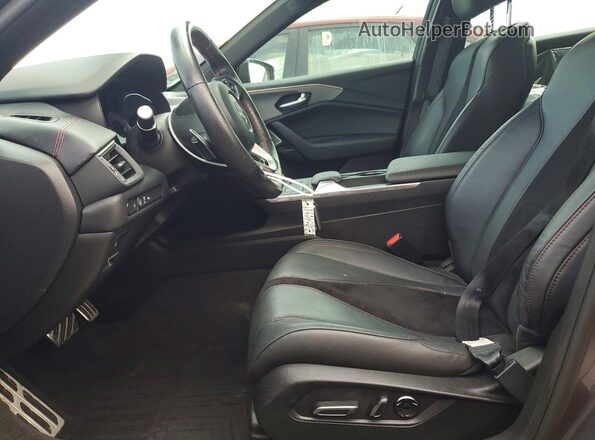 19UUB5F56NA004665 2022 ACURA TLX Gray წინა სალონის ხედი