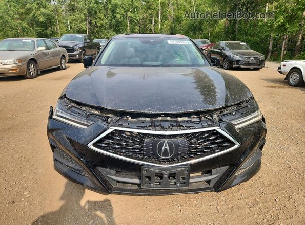 19UUB6F30MA801061 2021 ACURA TLX Black Вид спереду