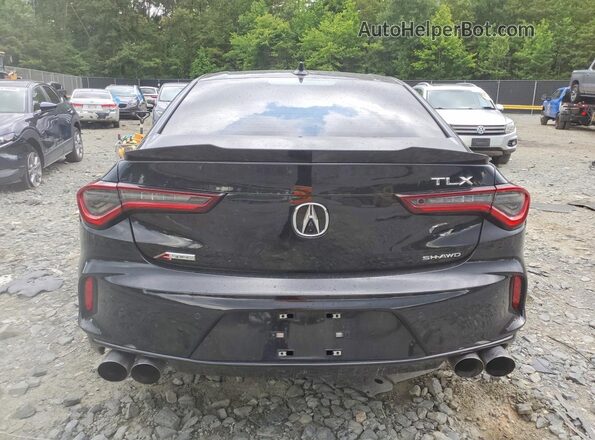 19UUB6F51PA002170 2023 ACURA TLX Black Հետևի տեսք