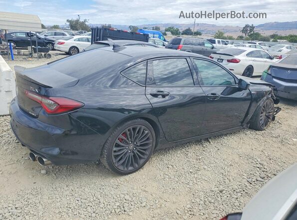 19UUB7F06PA003289 2023 ACURA TLX Черный Задняя правая четверть