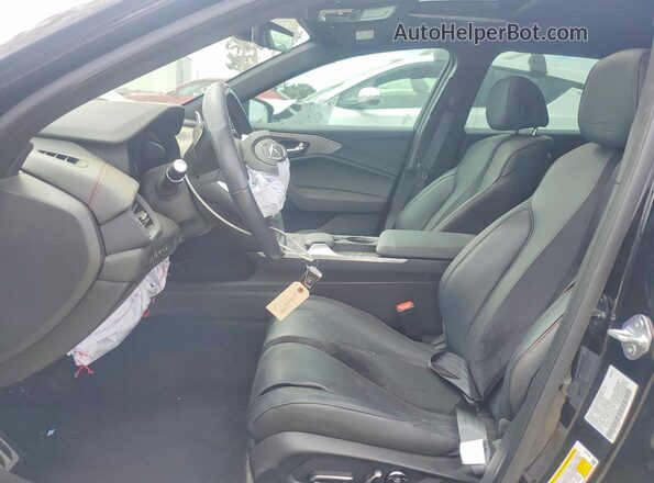 19UUB7F06PA003289 2023 ACURA TLX Черный Вид салона спереди