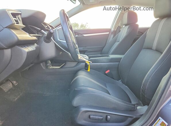 19XFC1F31LE009021 2020 HONDA CIVIC Gray წინა სალონის ხედი