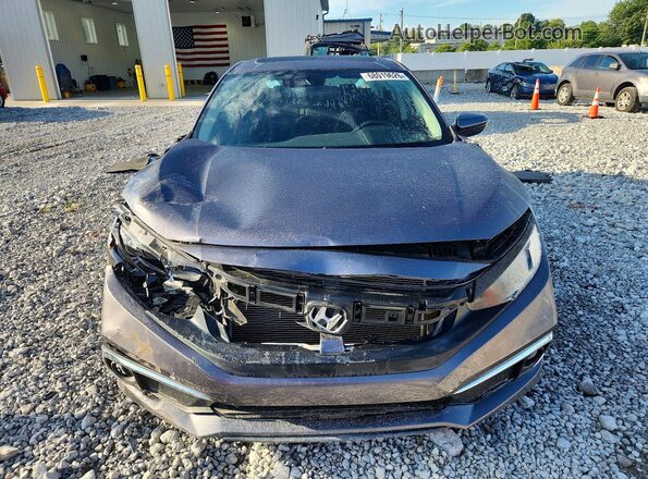 19XFC1F31LE009021 2020 HONDA CIVIC Gray წინა ხედი
