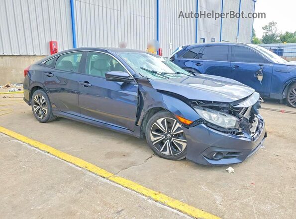 19XFC1F33GE008667 2016 HONDA CIVIC Blue Передня права чверть