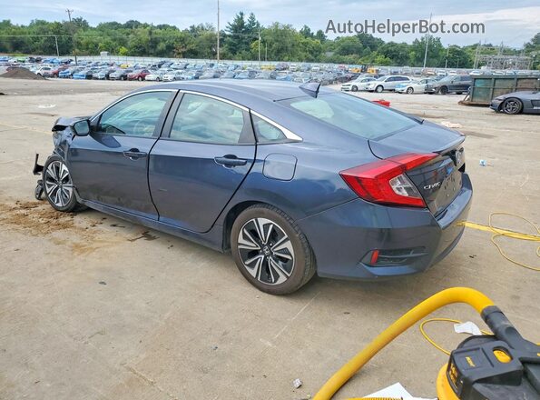 19XFC1F33GE008667 2016 HONDA CIVIC Blue Задня ліва чверть